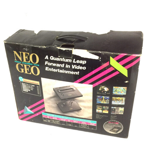SNK NEO-0 NEO-GEO ネオジオ 本体 コントローラー電源アダプタセット